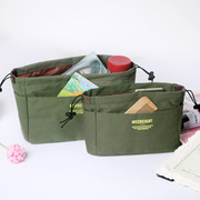 休闲旅行包实用便携包中包收纳包化妆包帆布包收纳包大容量子母包