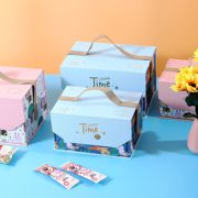 宝宝诞生满月十岁生日宴回礼盒10创意儿童周岁伴手礼零食喜糖