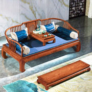 红木罗汉床大禅椅，沙发全实木花梨木，新中式禅意刺猬紫檀罗汉床