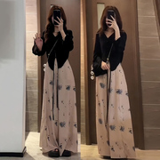 新中式国风套装夏季防晒衬衫，女2024早春时尚，气质高级感两件套裙裤