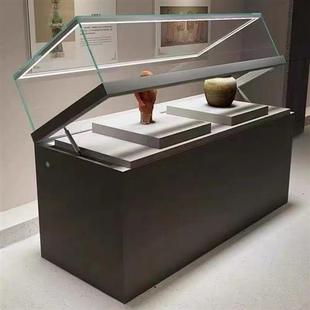 烤漆博物馆展柜定制液压防尘古玩字画玉器文物展览陈列柜玻璃