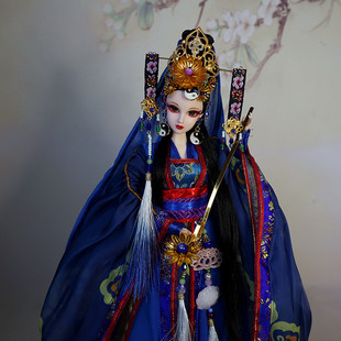 瑷鹂原创古装娃娃唐朝合集手工制作多关节体中国风宫廷公主礼物