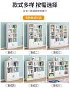 定制实木书柜自由组合松木书架落地现代简约收纳柜加深书橱小型置