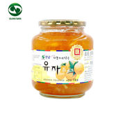 韩国 全南蜂蜜柚子茶1kg百香果柠檬蜂蜜茶果茶饮料奶茶店冲饮