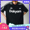 dakyam(达人)coolmaxtee拼接圆领潮，流速干blockcore短袖运动球衣