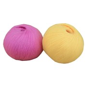 开丝米细毛线开司米毛线球球手工压克力纤维晴纶线diy羊毛绒