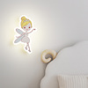 卧室床头壁灯男女孩儿童房灯网红ins卡通创意兔子宇航员背景墙灯