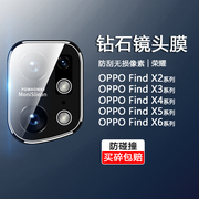适用OPPO Find X7镜头钢化膜FindX6Pro摄像头保护findx5手机相机防爆防刮花X3Pro玻璃X2Pro全包防摔后贴膜