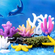 微景观海景鱼缸小饰品，27款树脂珊瑚海星水族箱，装饰创意手工小摆件