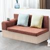 高档实木沙发坐垫定制乳胶卡座椅子垫子订做防水高密度硬加厚飘窗