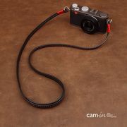 cam-in手工植鞣牛皮微单相机背带真皮肩带，适用于索尼徕卡富士