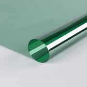 浅绿色玻璃装饰贴膜手工，婚庆窗户贴纸，遮光防晒隔热彩色玻璃纸透明