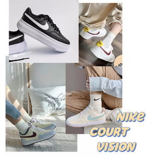 GMT8 耐克Court Vision简版空军Nike休闲板鞋女鞋龙年限定 CD5434