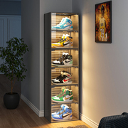 20个装aj鞋盒鞋子收纳透明防氧化仿亚克力网红球鞋架鞋墙折叠鞋柜