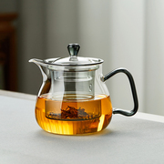 玻璃茶壶耐高温加厚茶水分离家用小号花茶壶煮泡茶壶功夫茶具套装