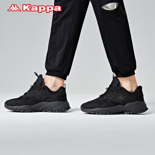 Kappa卡帕背靠背男鞋复古跑鞋老爹鞋秋冬-K0A55MM65