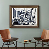 油画世界名画毕加索抽象欧式餐厅装饰画书房，卧室床头挂画饭厅壁画