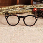 moscot玛士高圆框板材眼镜架韩版全框镜架复古男女配近视巨划算