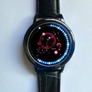 2024炫酷LED触屏手表 十二星座星空男女学生创意个性情侣手表