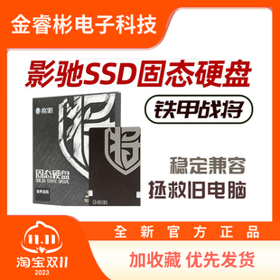 影驰盈通120G240G SSD固态硬盘SATA3台式机NVME笔记本 铁甲战将