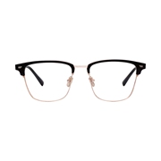 v牌眼镜框男半框商务时尚，配散光板材，加金属近视眼镜架成品v9702