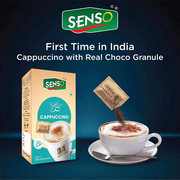 premixcoffee印度进口senso卡布奇诺三合一速溶咖啡，香草味摩卡