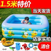 游泳气囊池宝宝在家院子室外儿童小型冲气游泳池婴幼儿家用充气大