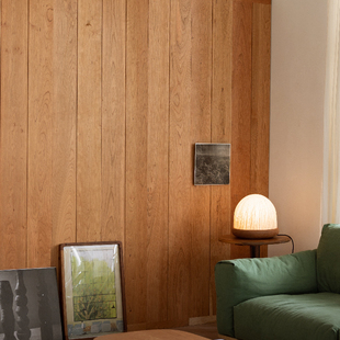 mumo木墨原木护墙板欧式全屋组合定制现代简约实木电视背景墙