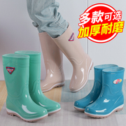 时尚韩版水鞋女高筒，中筒短筒多款式女士长筒，雨鞋防滑防水低筒雨靴