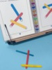幼儿园逻辑思维空间感训练雪糕棒冰棒棍教具游戏角益智玩具3-6岁
