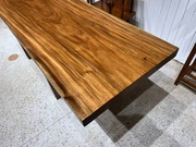 南美胡桃木实木大板茶桌230x73x6