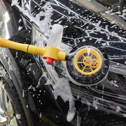 汽车旋转水刷洗车拖把，高压水泡沫洗车刷家用便捷式洗车机套装