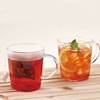 HARIO日本耐热玻璃花茶杯 果汁茶杯水杯咖啡杯家用 2件套SRM