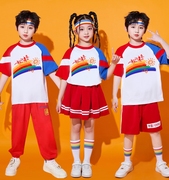 六一儿童啦啦队演出服中小学生运动会，服装幼儿园班服拉拉队，表演服
