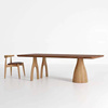 桌子实木桌学习长条会议桌现代书桌工作台简约北欧办公桌洽谈客厅