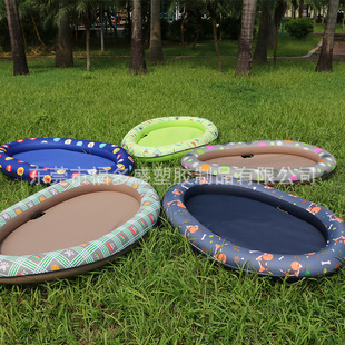 8款充气宠物浮排pvc漂浮狗浮排水上游泳浮床浮垫水上用品玩具