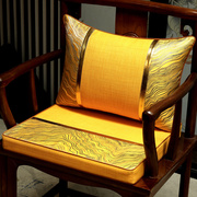 新中式餐桌椅子垫实木，家具圈椅太师椅垫，防滑茶桌茶椅座垫四季通用