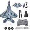四通遥控飞机模型配件猛禽，战斗机易损件起落架单机航模比赛玩具
