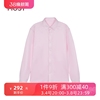 MOST/男装秋季粉色长袖衬衫新郎衬衣服结婚礼服纯色商务C33102015