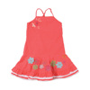 ZK7070 刺绣款女童夏季吊带背心裙中童儿童连衣裙舒适透气轻薄