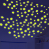儿童房客厅卧室星空天花板贴创意个性3d立体荧光贴纸夜光星星墙贴