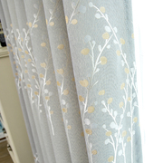 遮光窗帘成品加厚遮阳布，2024年客厅卧室，免打孔全挂钩简约现代