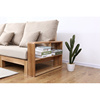 北欧实木沙发组合客厅 白橡木家用沙发 全实木客厅家具