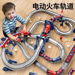 2023年网红电力玩具车仿真列车模型