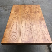 定制松木板实木桌面板长方形整张桌板定制木板大尺寸老榆木吧台原
