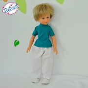 西班牙belonil白色皮肤短发男孩装扮医生玩具婴幼儿布娃娃60811
