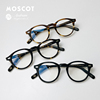 MOSCOT originals miltzen玛士高港风镜架复古潮牌圆框板材眼镜框