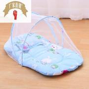 婴儿蚊帐罩落地宝宝蚊帐，有底免安装蚊帐，可折叠蒙古包宝宝午睡床罩