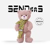 英国Sendens正版泰迪熊公仔女生安抚神器送礼物情侣可爱毛绒玩具