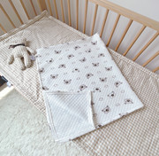 新A类高品质空气层纯棉毯子婴儿盖毯新生儿襁褓巾母婴盖毯包被品